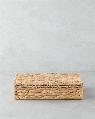 Boho Декоративна Кутия 34x21x8 см Натурален