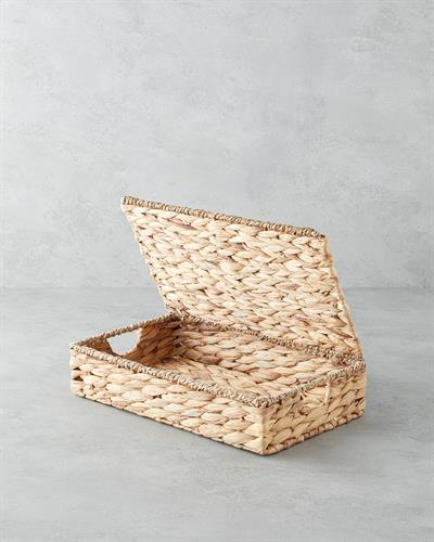 Boho Декоративна Кутия 34x21x8 см Натурален