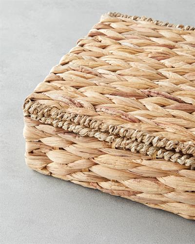 Boho Декоративна Кутия 34x21x8 см Натурален