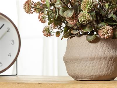 Boho Flowers Изкуствено Цвете Във Ваза Розово, 13 X 27 Cm