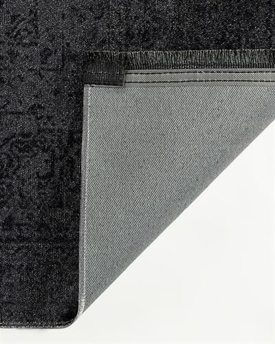 Boho Patch Декоративен Килим Тъкан 120x180 см Антрацит