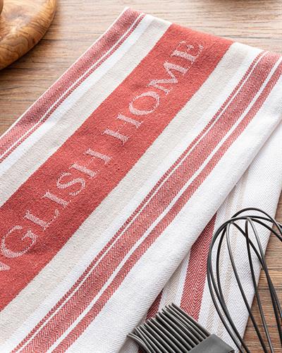 Bold Modern Кърпа За Сушене Памук 45x65 см Бордо