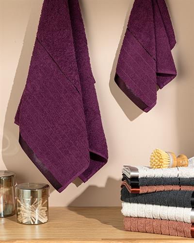 Bold Stripe Кърпа За Ръце Нищелков 30x45 см Бежов