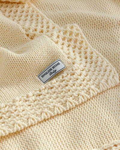 Bordure Бебешко Одеяло Единичен 80x120 cm Екрю