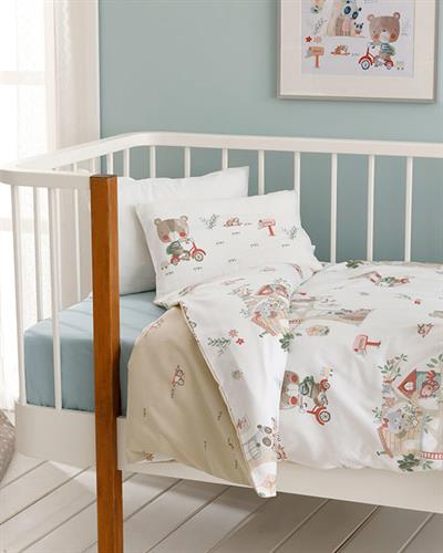 Bordure Бебешко Одеяло Единичен 80x120 cm Селадон