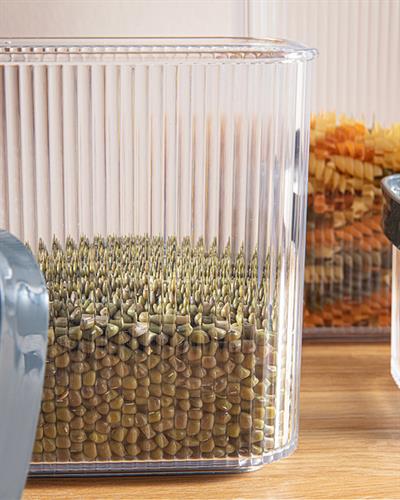 Boston Контейнер За Храни 3 Бр. Правоъгълник, Пластмасов, Антрацит, 700 + 1500 + 2000 Ml