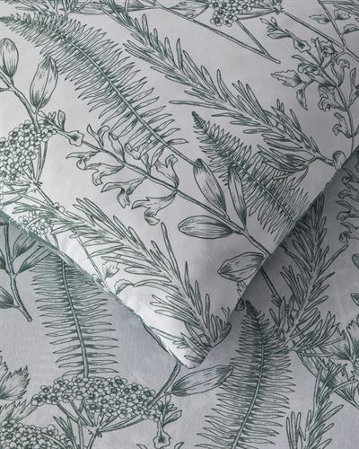 Спален Комплект Единичен Лесно за гладене 160x220 см Зелен