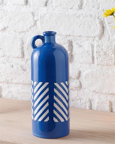 Bottle Ваза 10x10x27 см Морскосин
