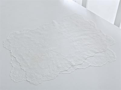 Bouquet АМЕРИКАНЗКИ СЕРВИЗ 2 комплекта Плетиво 40x60 cm Cream.