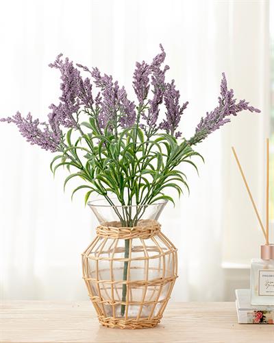 Bouquet Изкуствено Цвете Един Стрък 43 см Виолетов..