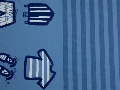 Boy On Beach ДЕТСКА ПЛАЖНА ХАВЛИЯ Момче Отпечатано 70x140 cm Blue.