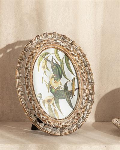 Braid Рамка Полирезин, Кафяво, 10 X 15 Cm