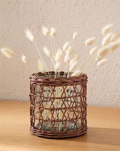 Bran Ваза Кафяво, 11 X 11 X 11.5 Cm