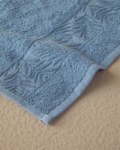 Branch Комплект Хавлия За Лице От Жакард, Памучен, Светло Индиго, 0