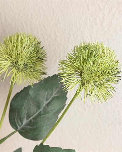 Branch Chrysanthemum Една Клонка Изкуствено Цвете Пластмасов, Зелено, 82 Cm
