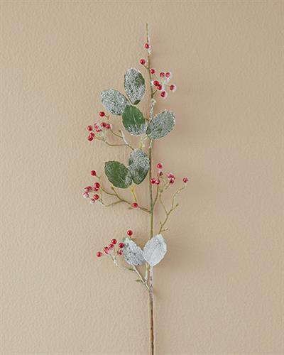 Branch Leaves Изкуствено Цвете Един Стрък 90 cm Розов