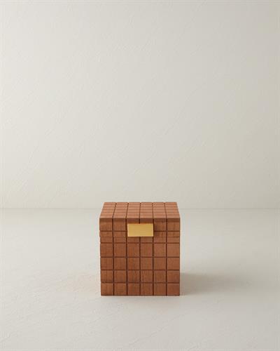 Brenna Декоративна Кутия 13x13x13 см Натурален