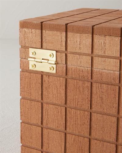 Brenna Декоративна Кутия 18x18x18 см Натурален