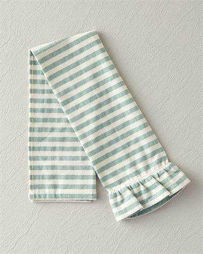 Breton Stripe Кърпа За Сушене Памук 30x50 см Зелен