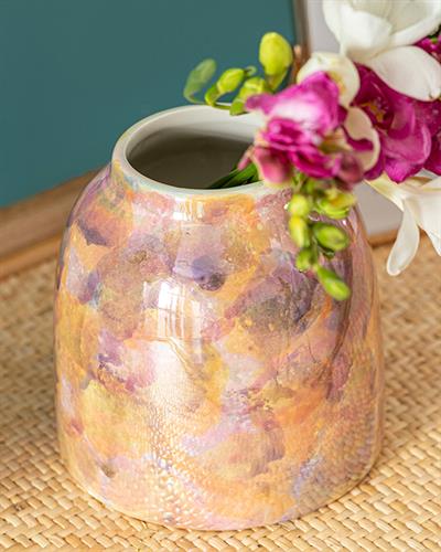 Bright Ваза 12,2x12,2x12,3 см Многоцветен