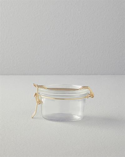 Bright Кутия За Съхранение Стъкло, Златисто, 125 Ml