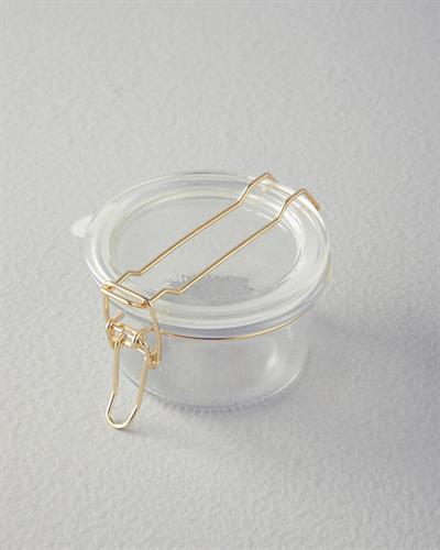 Bright Кутия За Съхранение Стъкло, Златисто, 125 Ml