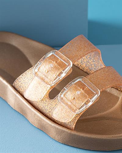 Bright Slippers Sandals 38 Copper