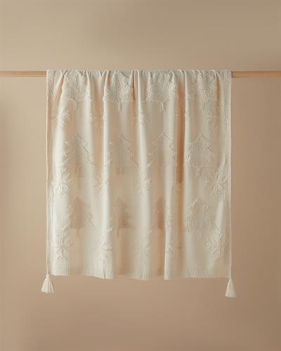 Brill Шал За Диван 130x170 см Светло каменно сив