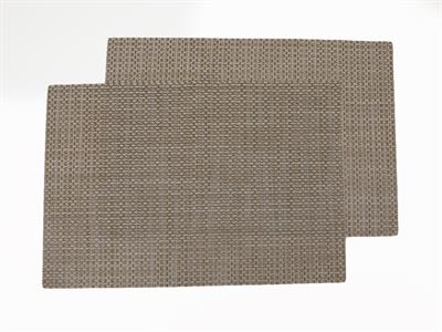 Brilliant АМЕРИКАНЗКИ СЕРВИЗ 2 комплекта ПВЦ 45x30 cm Beige-Light Brown