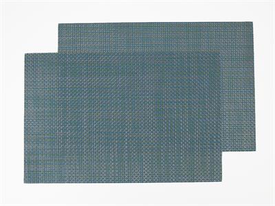 Brilliant АМЕРИКАНЗКИ СЕРВИЗ 2 комплекта ПВЦ 45x30 cm Blue-Green