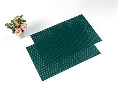 Brilliant АМЕРИКАНЗКИ СЕРВИЗ 2 комплекта ПВЦ 45x30 cm Koyu Yeşil