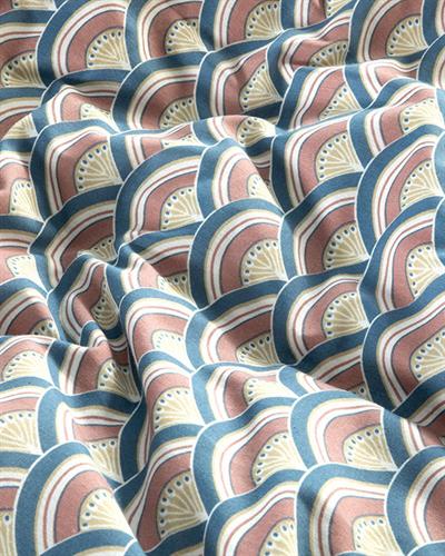 Brook Плик За Завивка Двоен Лесно за гладене 200x220 см Син – Канела