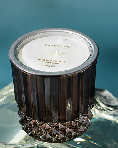 Brown Glow Scented Candle 160 gr Bronze