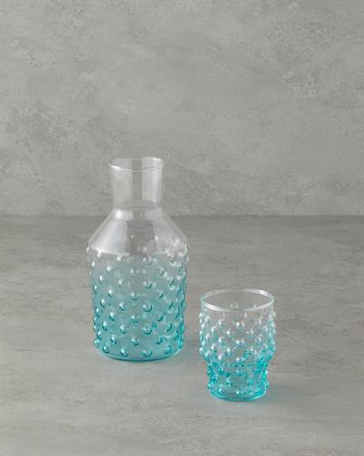 Bubbles Кана Настолна Стъкло 1150 мл Син