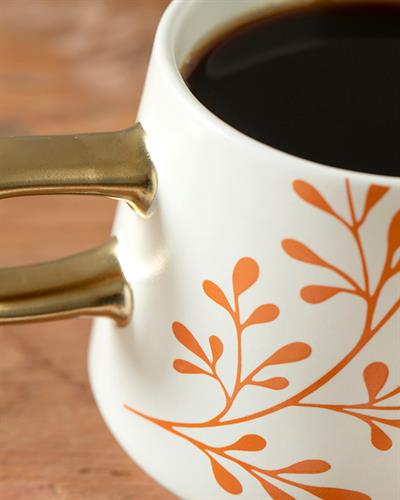 Bumba Stoneware Cup 350 ml Orange,