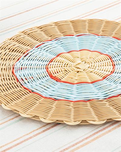 Bunga Американзки Сервиз Полипропилен, Синьо, 38 Cm