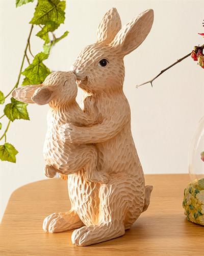 Bunny Family Дрънкулка Кафяво, 7.8 X 9.5 X 24.5 Cm