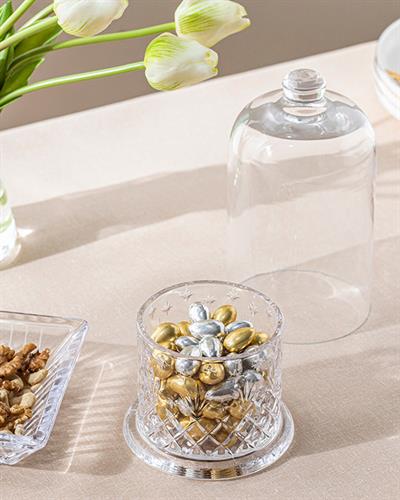 Burly Презентация Стъкло, Прозрачен, 12X22,5 Cm