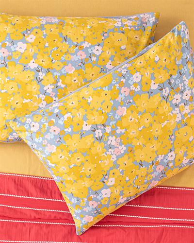 Buttercup Калъфка За Възглавница 2 бр. Памучен 50x70 см Жълт