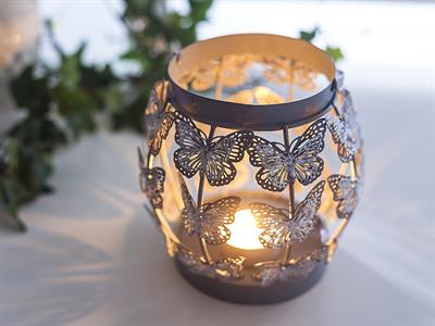 Butterflies СВЕЩНИК . Gray