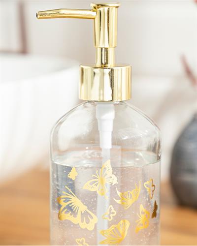 Butterfly ДОЗАТОР ЗА ТЕЧЕН САП 7x19 cm Златисто