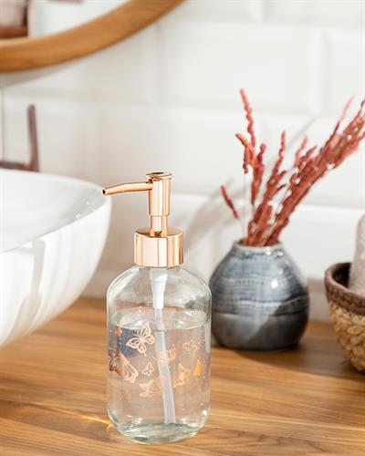 Butterfly ДОЗАТОР ЗА ТЕЧЕН САП 7x19 cm Rose Gold