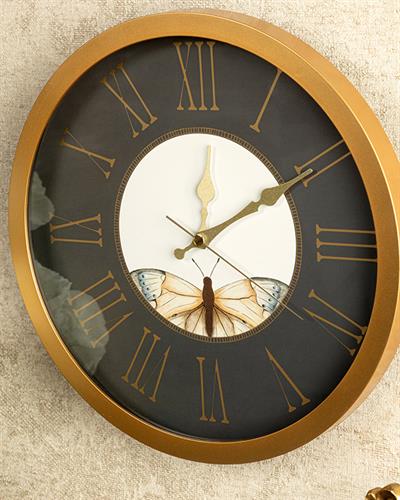 Butterfly Valley СТЕНЕН ЧАСОВНИК 30 cm Brown,