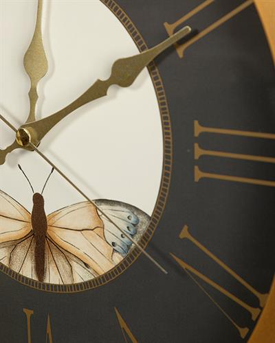 Butterfly Valley СТЕНЕН ЧАСОВНИК 30 cm Brown,