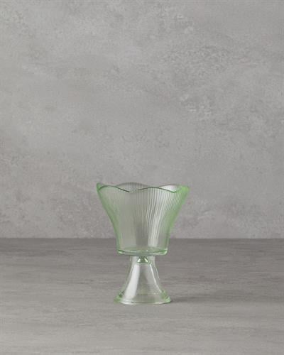 Calida Чаша Стъкло 13 см Зелен