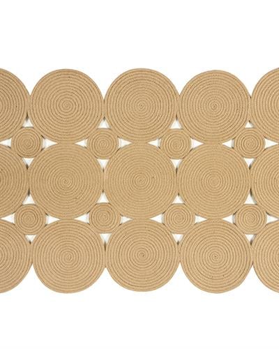 Calista Jute Decorative Jute Carpet 120x180 cm Natural