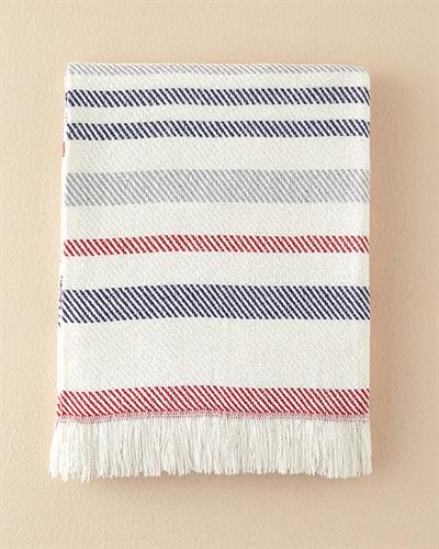 Calista Шал За Диван 130x170 см Сив - Червен