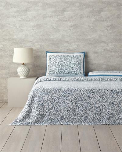 Calm Nature Комплект Одеяло Пике Двоен С щампа 200x220 см Селадон