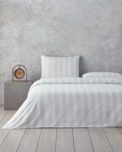 Calm Stitch Спален Комплект Кралски размер Багрени нишки 240x220 см Тъмен селадон