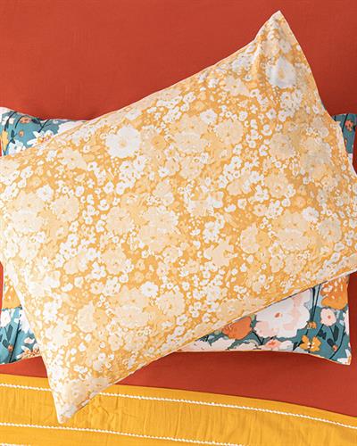 Camellia Кълъфка За Възглавни 2Бр., Памучен, Праскова, 50 X 70 Cm